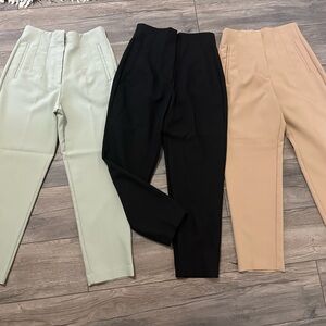 Zara High Waisted Pants Bundle